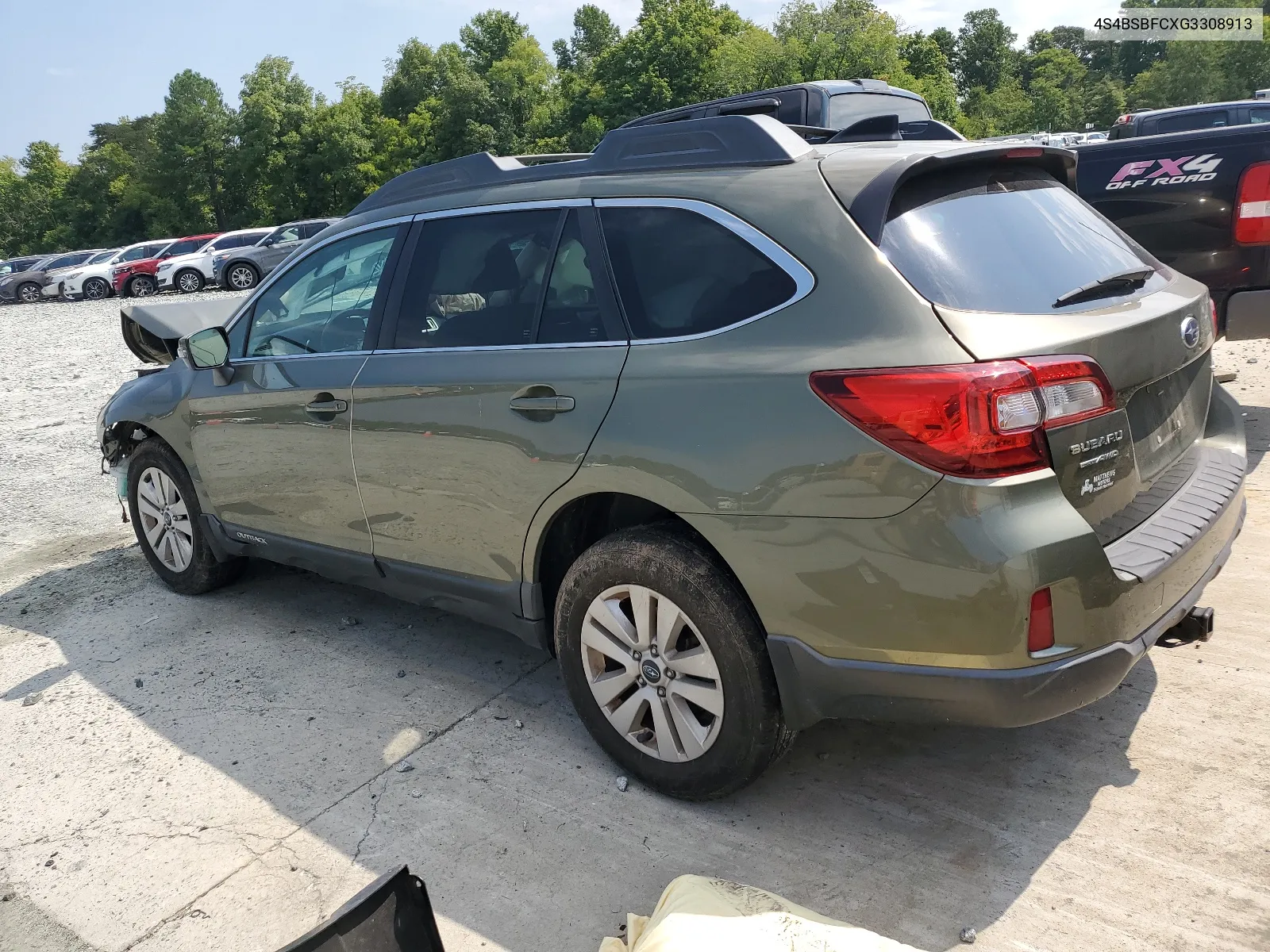 2016 Subaru Outback 2.5I Premium VIN: 4S4BSBFCXG3308913 Lot: 67020854