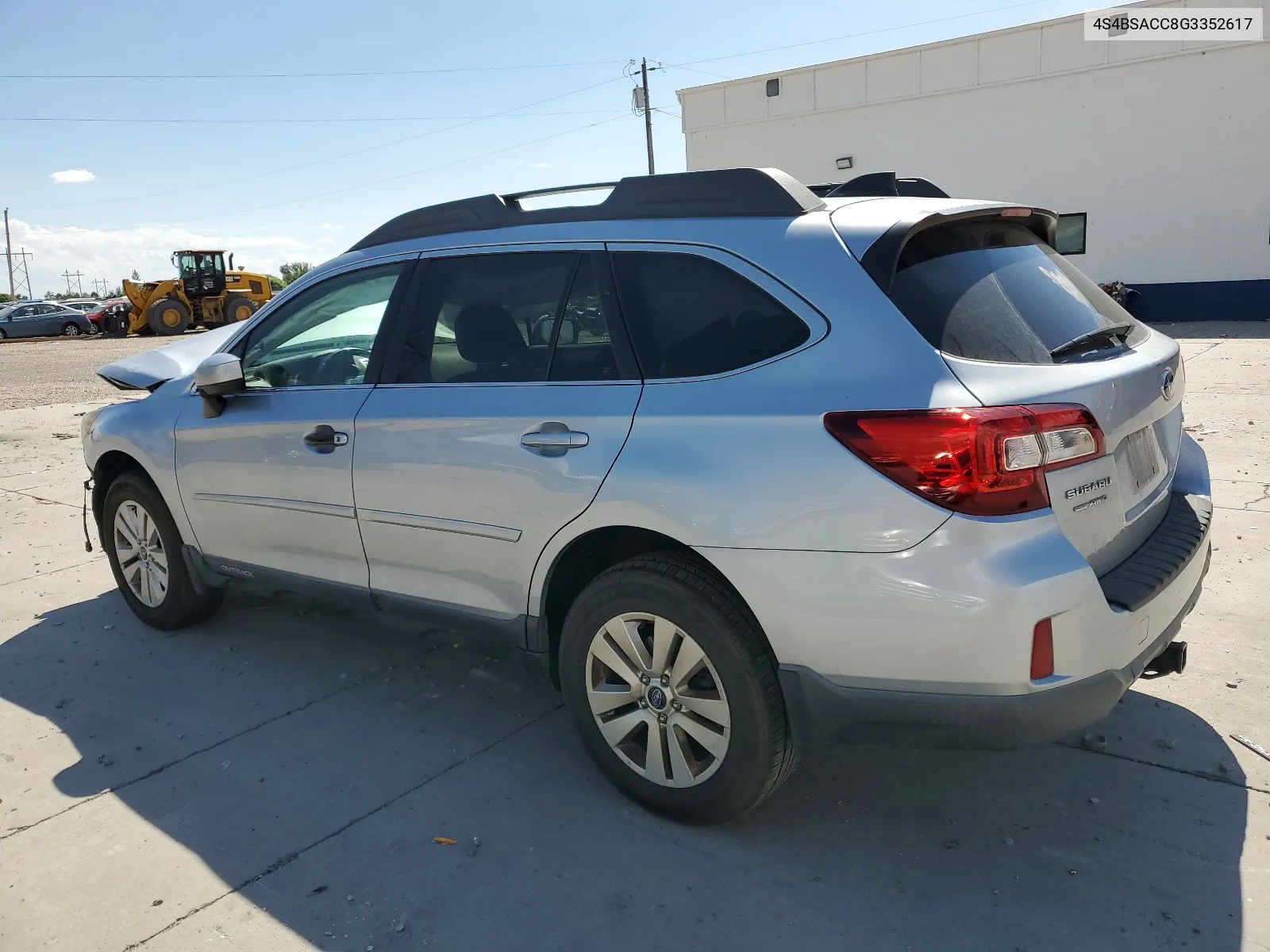 2016 Subaru Outback 2.5I Premium VIN: 4S4BSACC8G3352617 Lot: 67347884