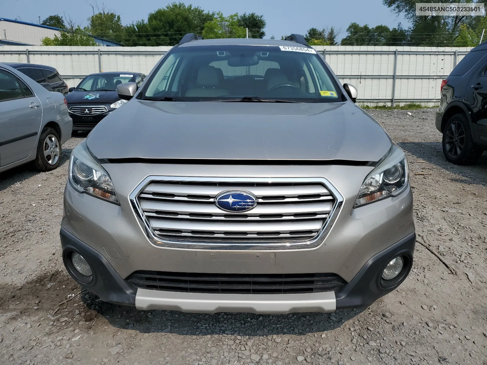 2016 Subaru Outback 2.5I Limited VIN: 4S4BSANC5G3233601 Lot: 67356854