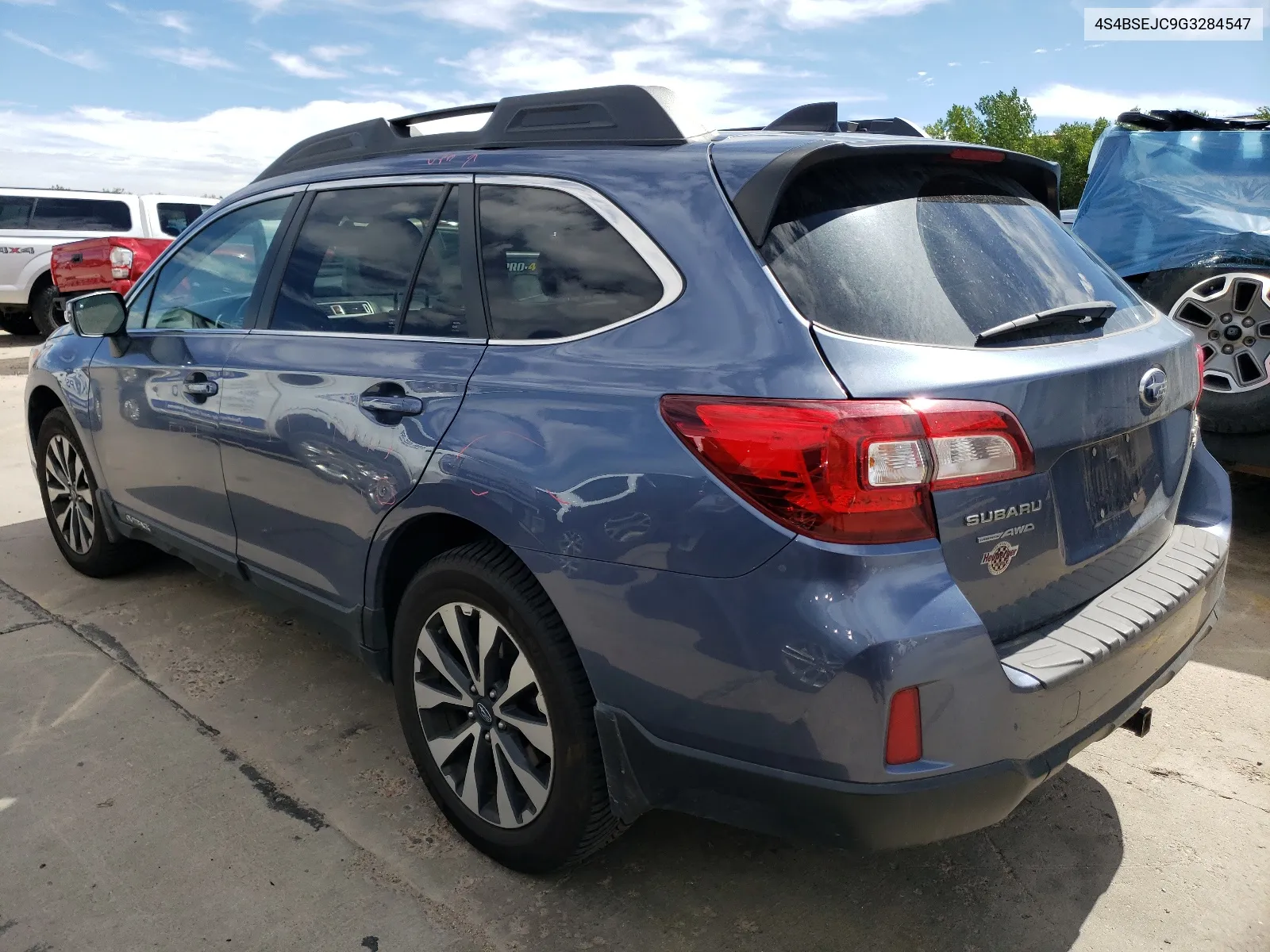 2016 Subaru Outback 3.6R Limited VIN: 4S4BSEJC9G3284547 Lot: 68147084