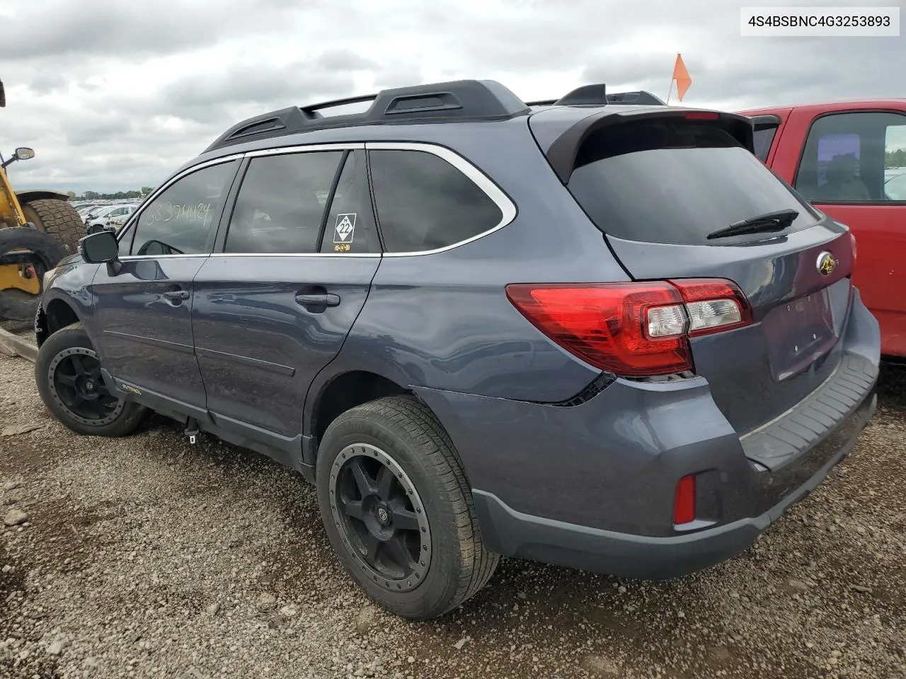 2016 Subaru Outback 2.5I Limited VIN: 4S4BSBNC4G3253893 Lot: 68374424