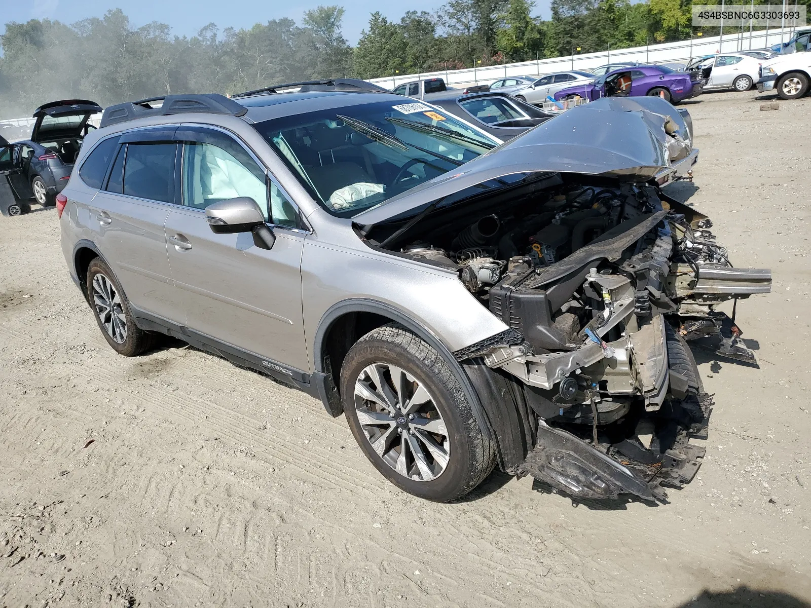 4S4BSBNC6G3303693 2016 Subaru Outback 2.5I Limited