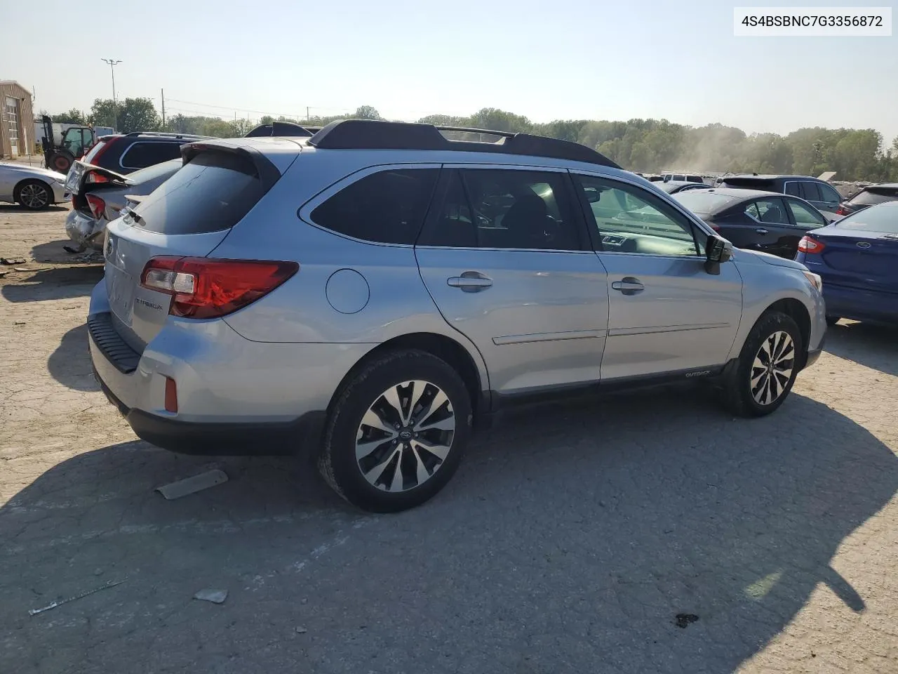 2016 Subaru Outback 2.5I Limited VIN: 4S4BSBNC7G3356872 Lot: 68728314