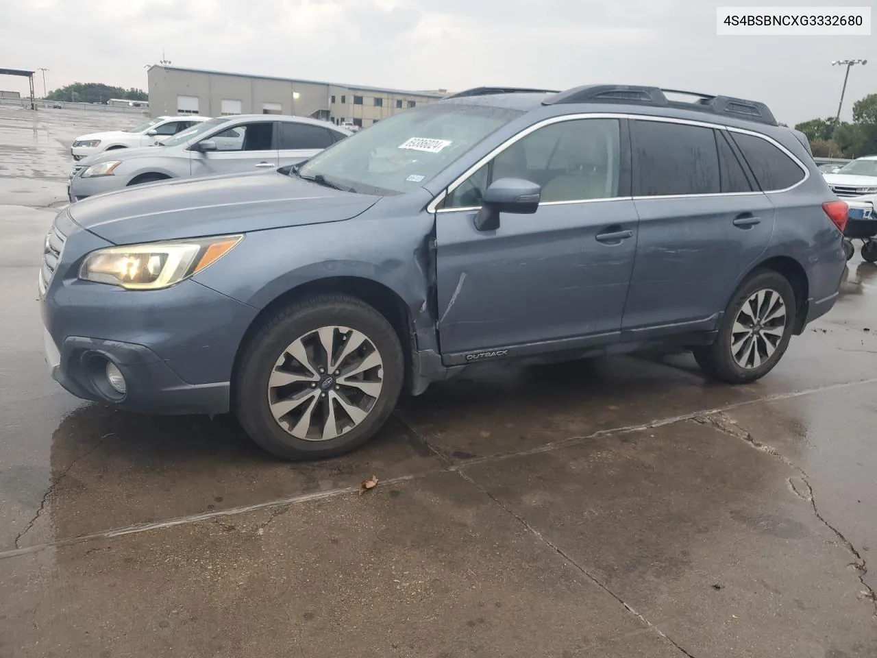 2016 Subaru Outback 2.5I Limited VIN: 4S4BSBNCXG3332680 Lot: 69386024