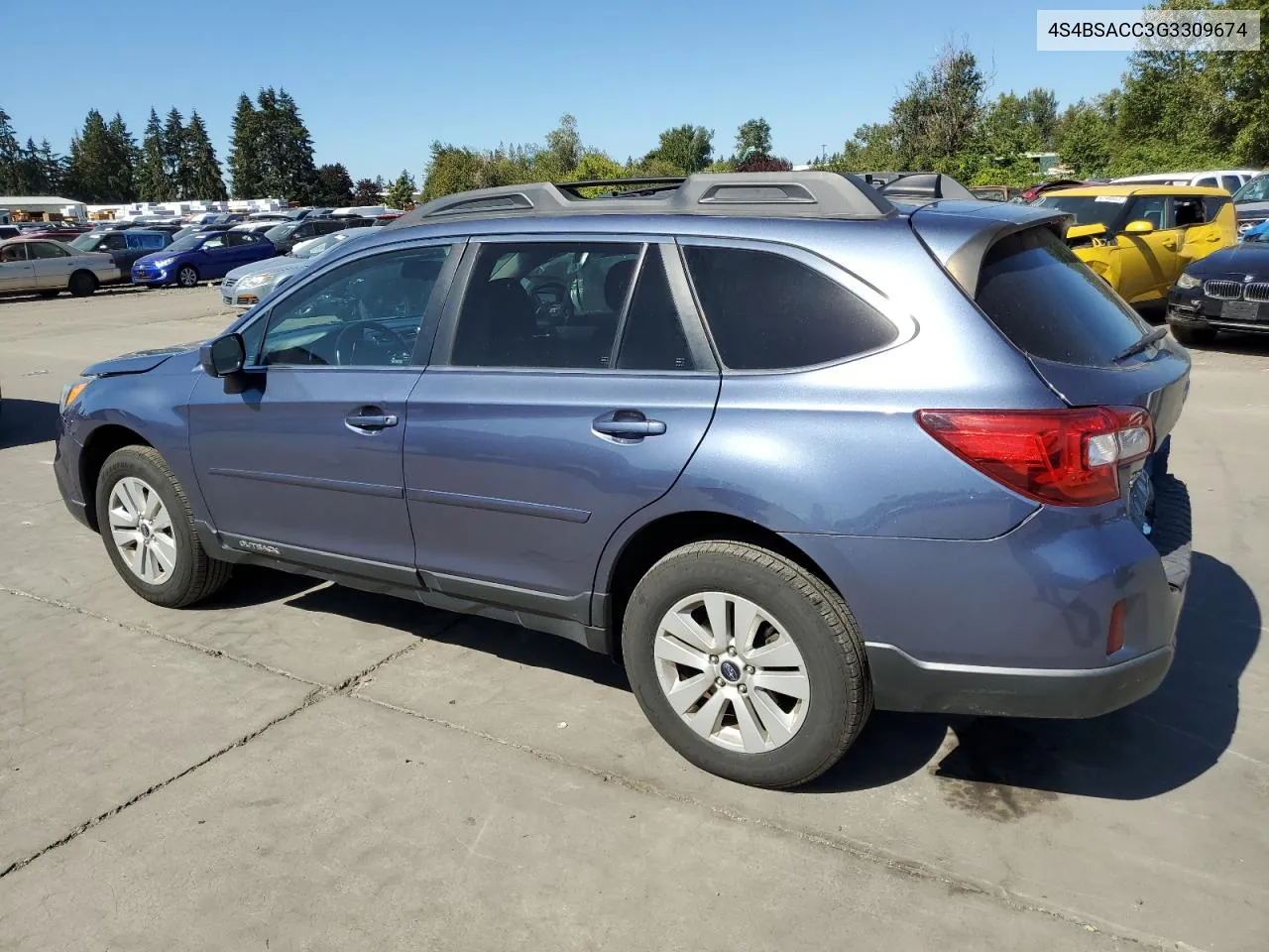 2016 Subaru Outback 2.5I Premium VIN: 4S4BSACC3G3309674 Lot: 69407144