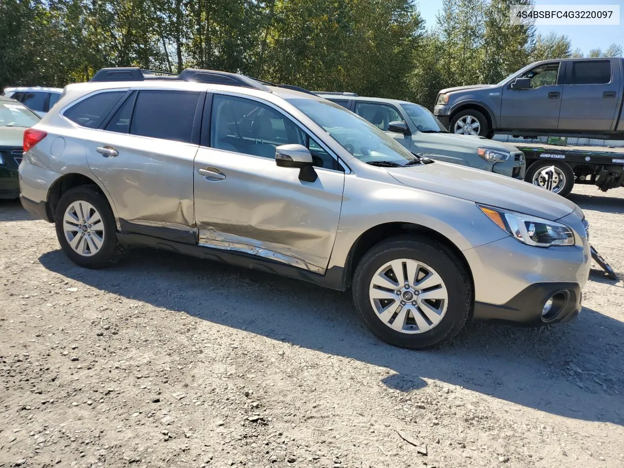 2016 Subaru Outback 2.5I Premium VIN: 4S4BSBFC4G3220097 Lot: 69535974