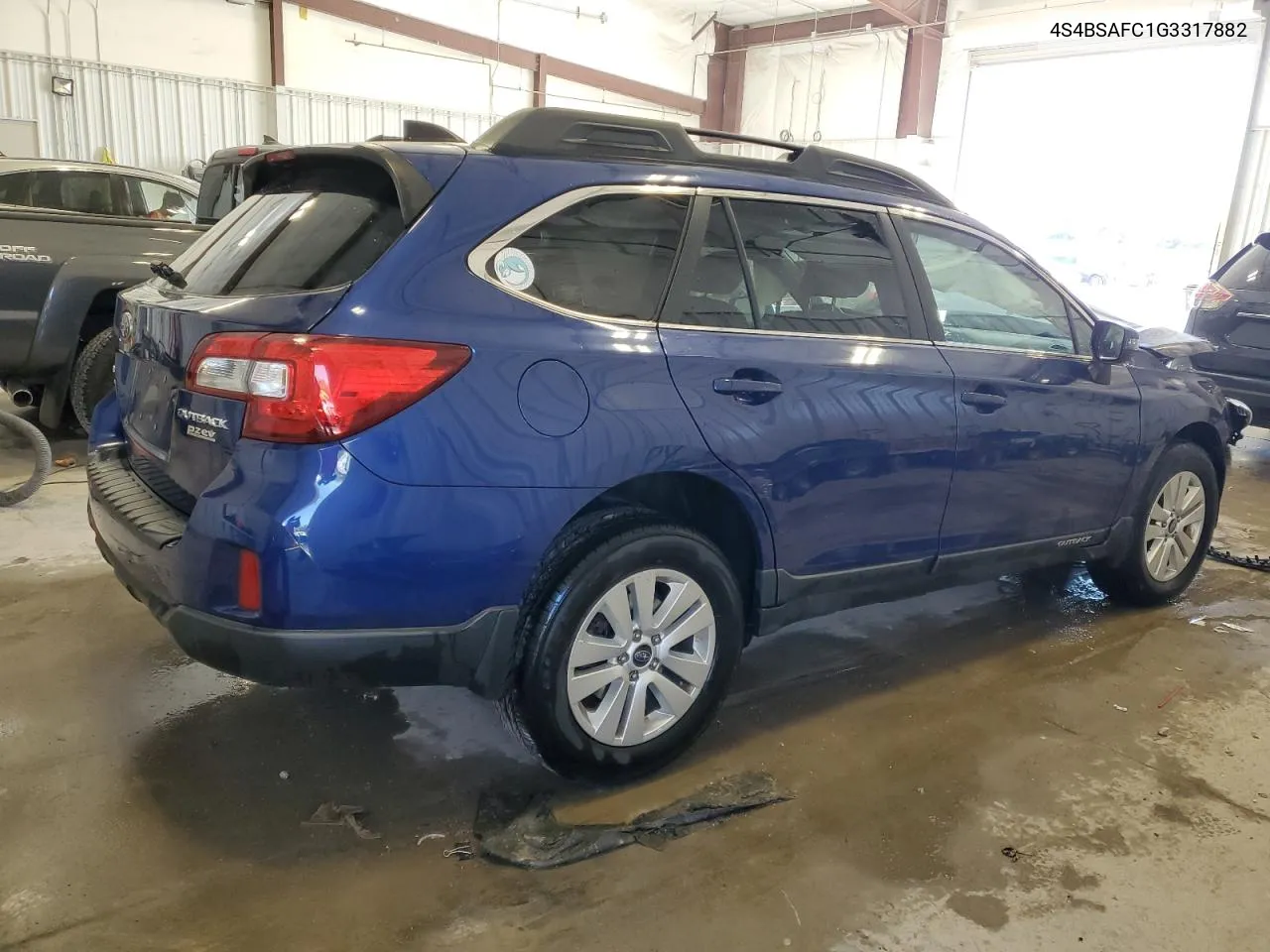 2016 Subaru Outback 2.5I Premium VIN: 4S4BSAFC1G3317882 Lot: 70229524