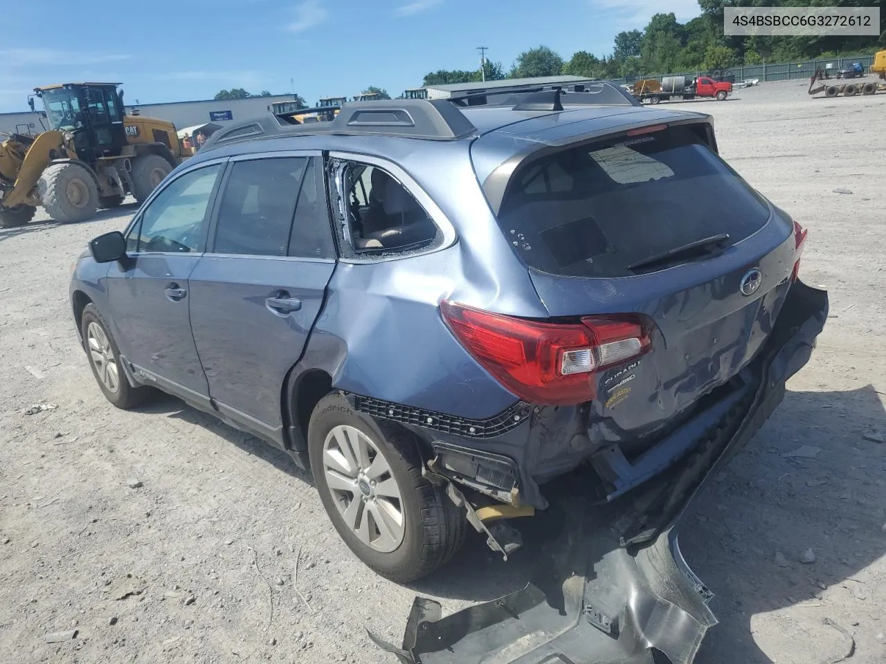 2016 Subaru Outback 2.5I Premium VIN: 4S4BSBCC6G3272612 Lot: 70748844