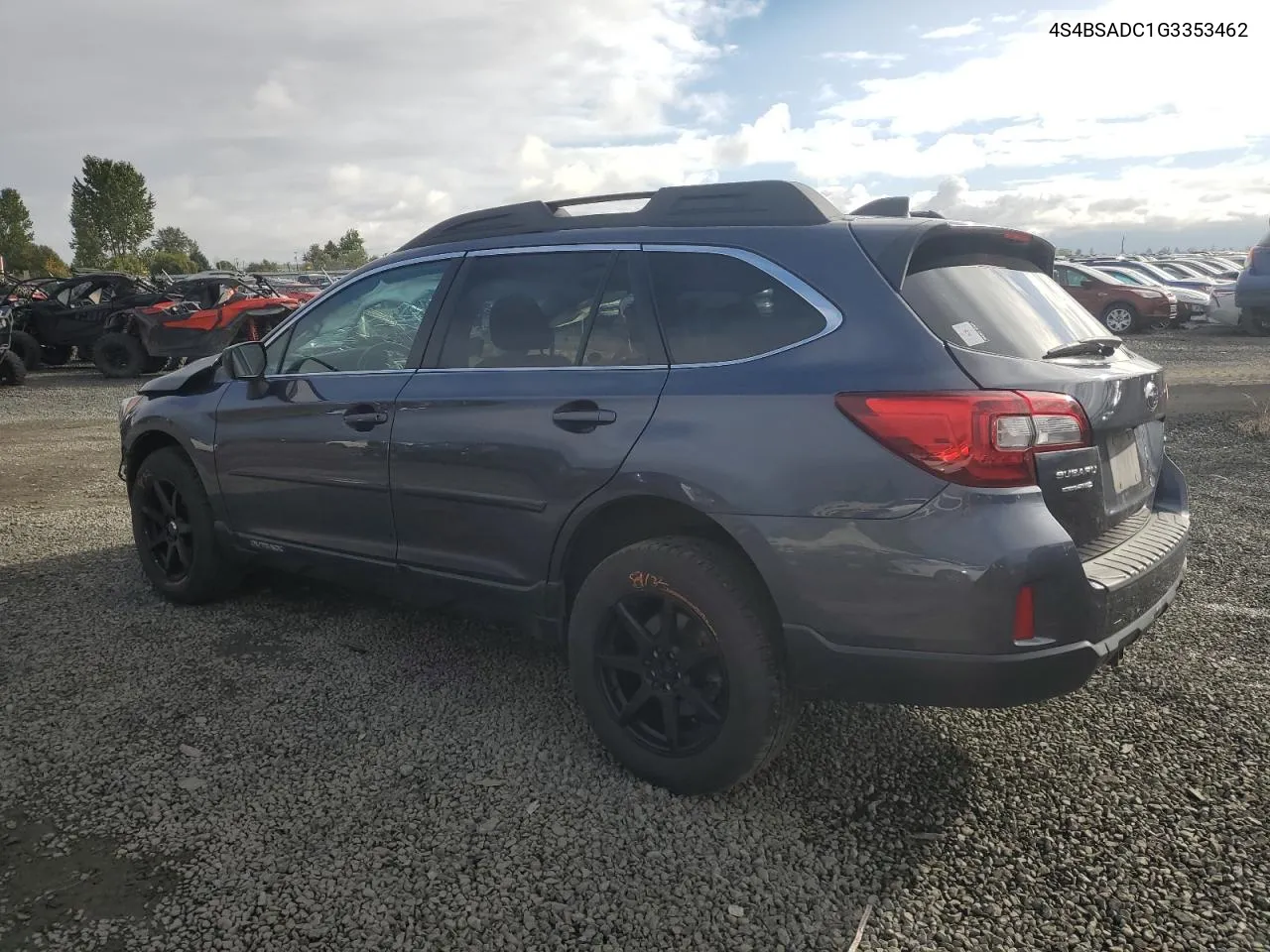 2016 Subaru Outback 2.5I Premium VIN: 4S4BSADC1G3353462 Lot: 71301964