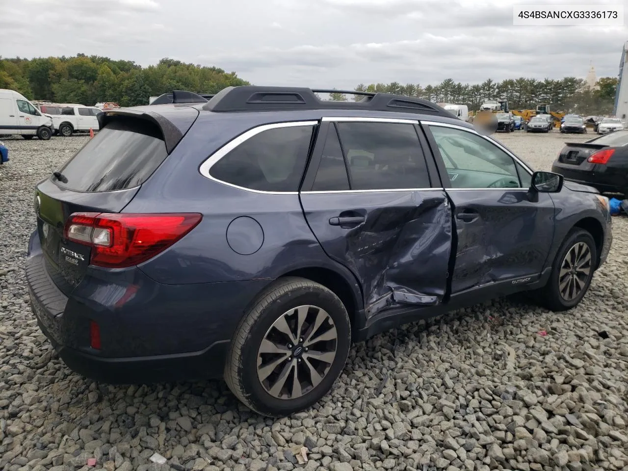 2016 Subaru Outback 2.5I Limited VIN: 4S4BSANCXG3336173 Lot: 71934304