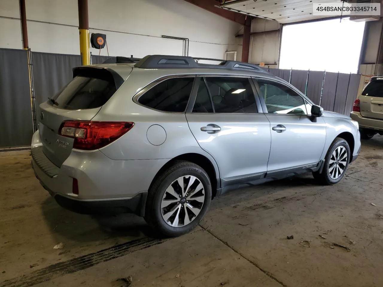 2016 Subaru Outback 2.5I Limited VIN: 4S4BSANC8G3345714 Lot: 71978254