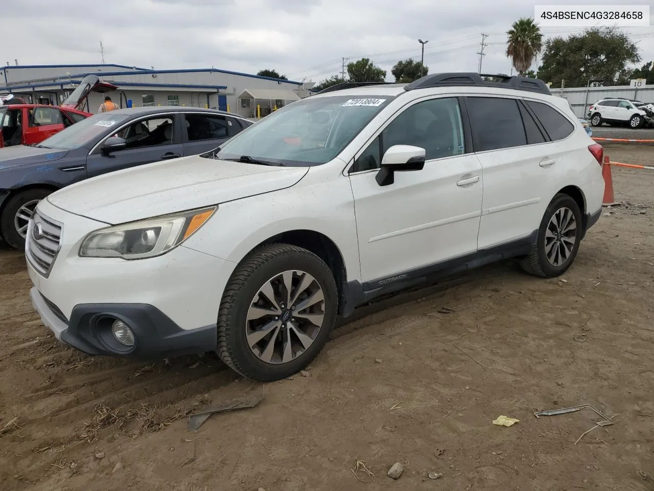 4S4BSENC4G3284658 2016 Subaru Outback 3.6R Limited