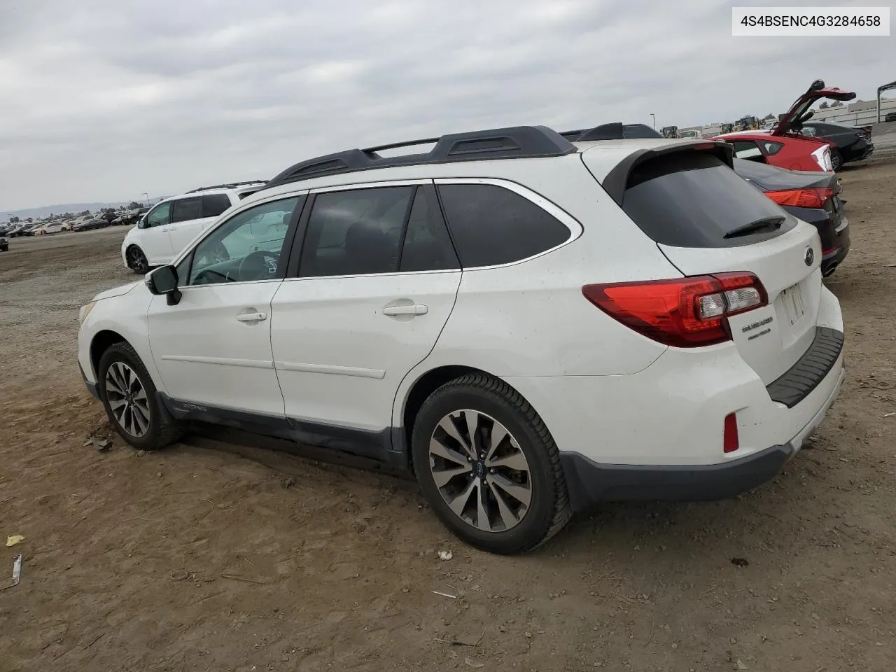 2016 Subaru Outback 3.6R Limited VIN: 4S4BSENC4G3284658 Lot: 72013804