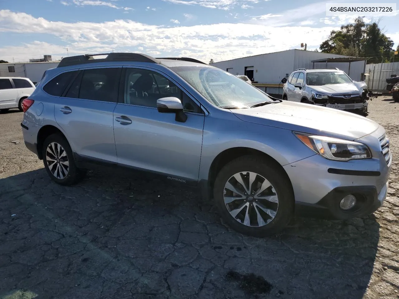 4S4BSANC2G3217226 2016 Subaru Outback 2.5I Limited