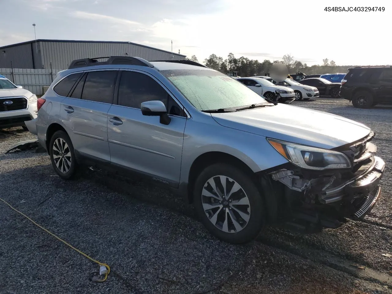 2016 Subaru Outback 2.5I Limited VIN: 4S4BSAJC4G3294749 Lot: 73011994