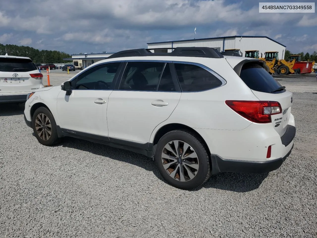 2016 Subaru Outback 2.5I Limited VIN: 4S4BSANC7G3349558 Lot: 73645194