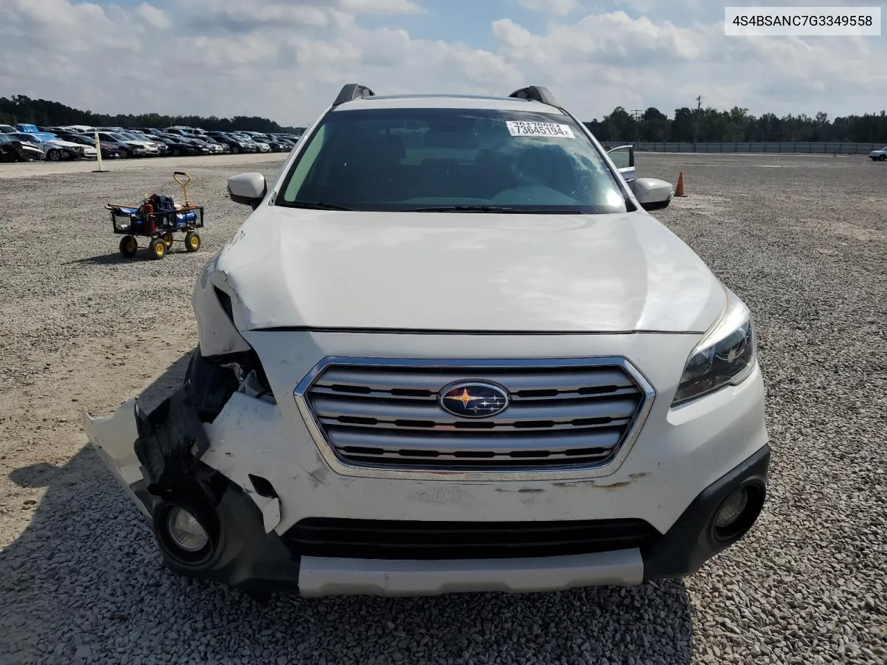 2016 Subaru Outback 2.5I Limited VIN: 4S4BSANC7G3349558 Lot: 73645194