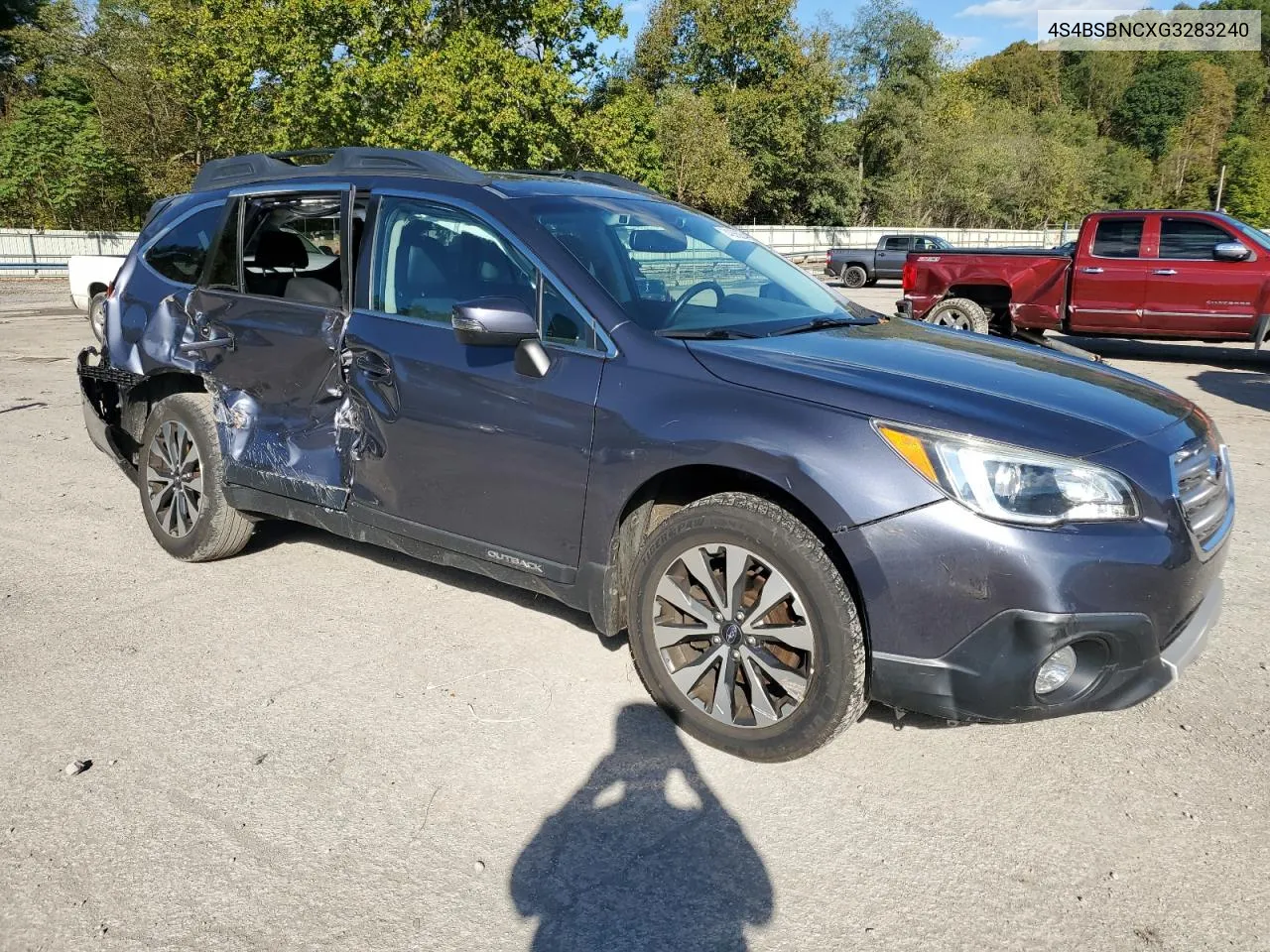 2016 Subaru Outback 2.5I Limited VIN: 4S4BSBNCXG3283240 Lot: 74086254