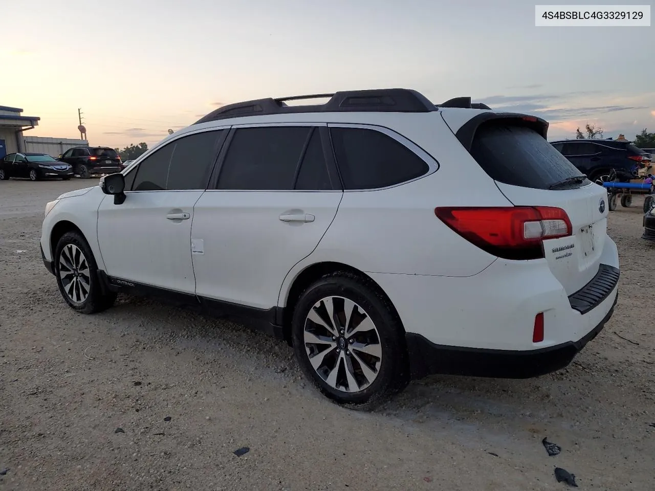 2016 Subaru Outback 2.5I Limited VIN: 4S4BSBLC4G3329129 Lot: 74477314