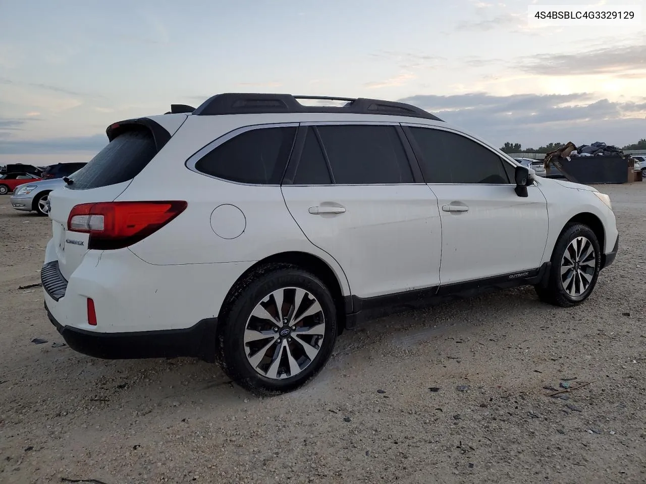 2016 Subaru Outback 2.5I Limited VIN: 4S4BSBLC4G3329129 Lot: 74477314