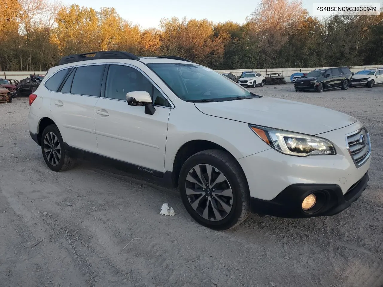 2016 Subaru Outback 3.6R Limited VIN: 4S4BSENC9G3230949 Lot: 74795064