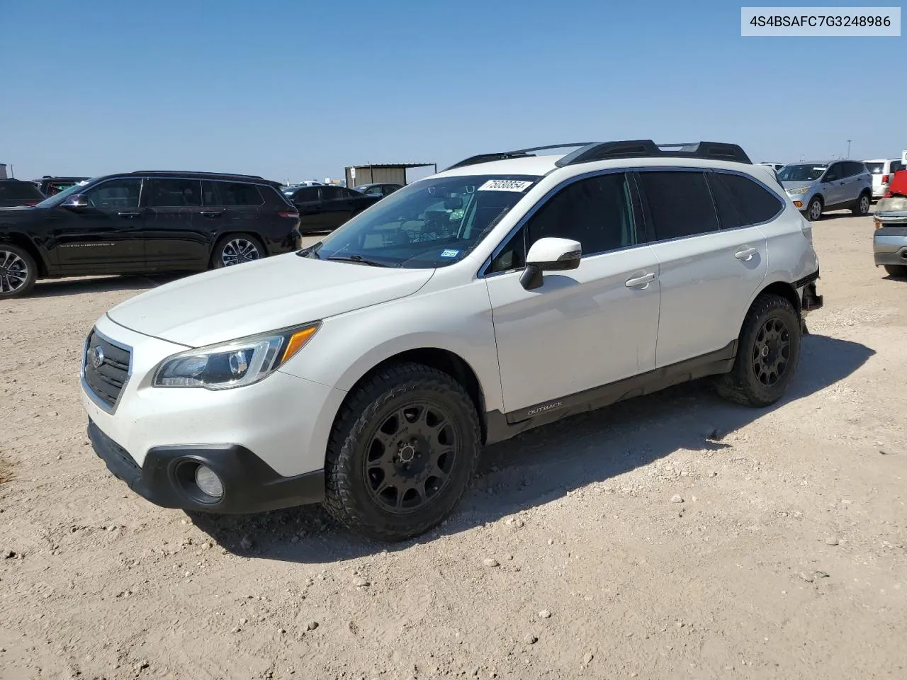 2016 Subaru Outback 2.5I Premium VIN: 4S4BSAFC7G3248986 Lot: 75030854