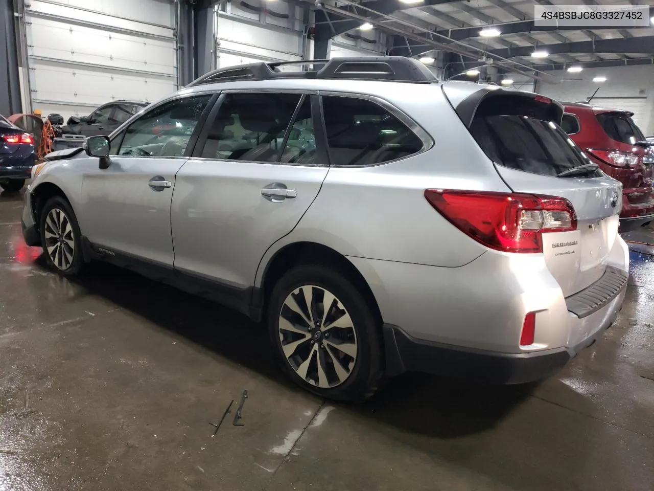 2016 Subaru Outback 2.5I Limited VIN: 4S4BSBJC8G3327452 Lot: 76039164