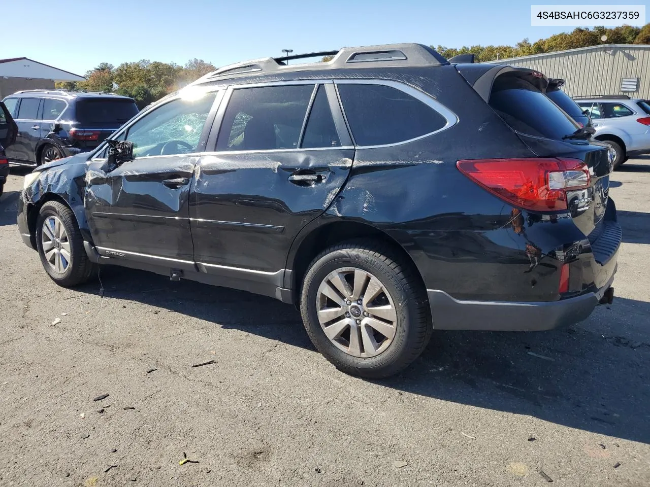 2016 Subaru Outback 2.5I Premium VIN: 4S4BSAHC6G3237359 Lot: 76762574