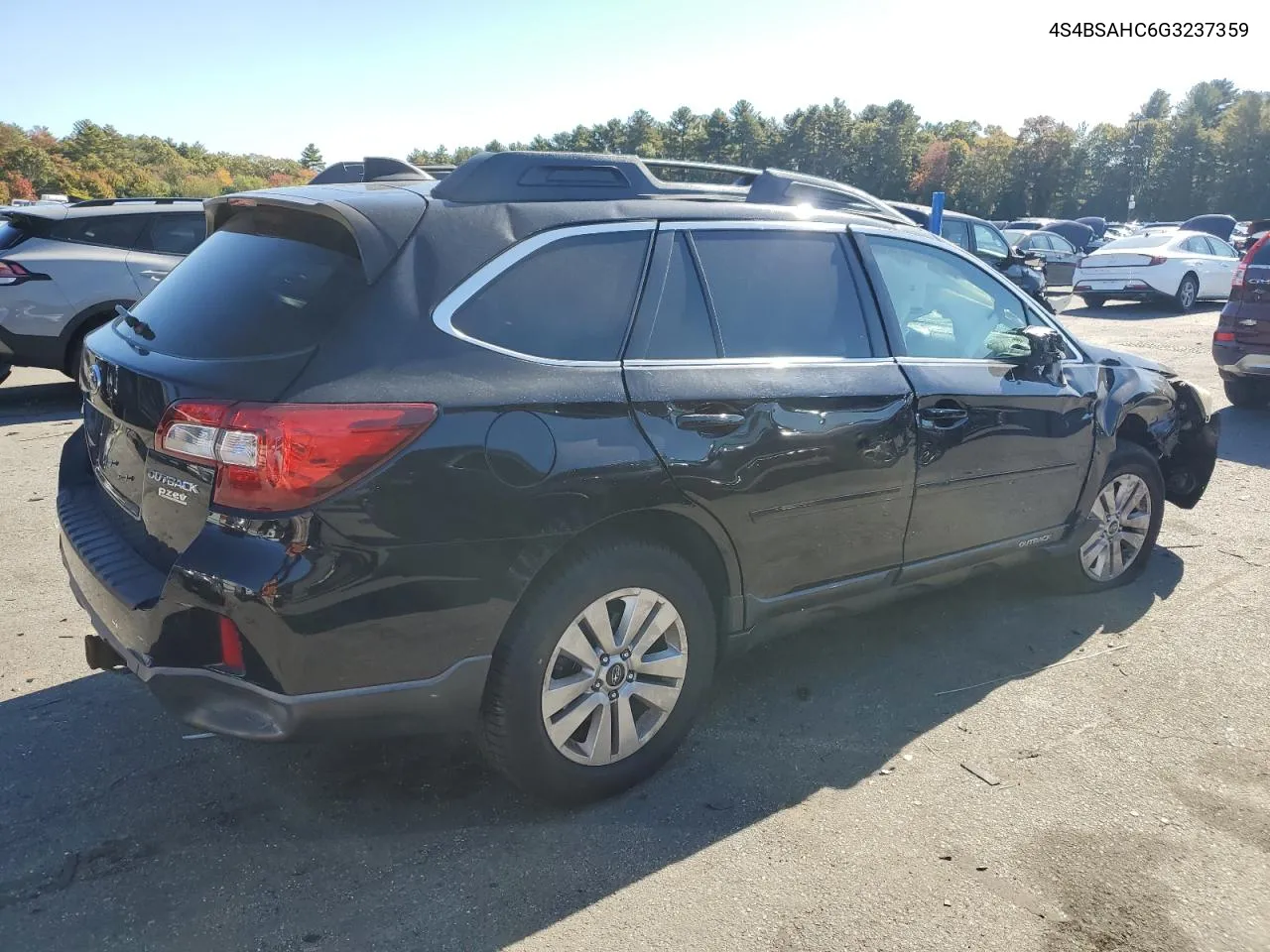 2016 Subaru Outback 2.5I Premium VIN: 4S4BSAHC6G3237359 Lot: 76762574