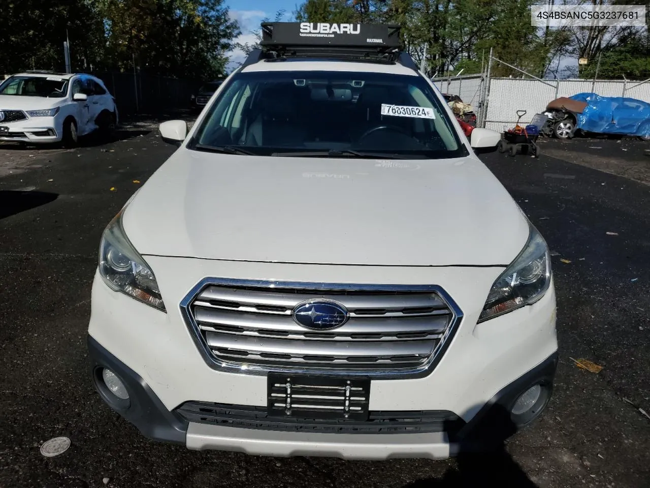 2016 Subaru Outback 2.5I Limited VIN: 4S4BSANC5G3237681 Lot: 76830624