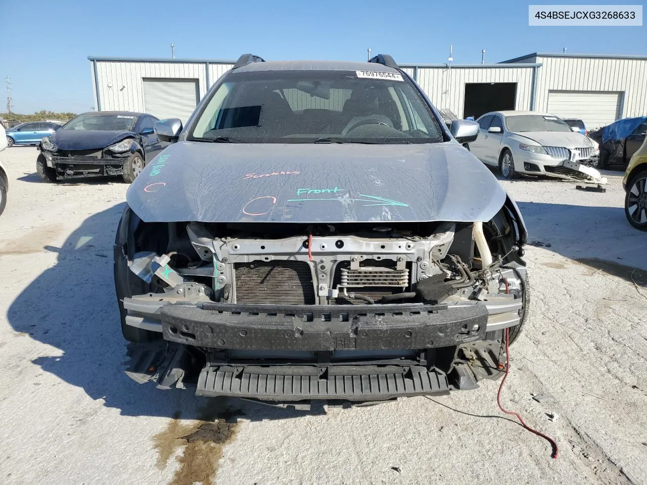 2016 Subaru Outback 3.6R Limited VIN: 4S4BSEJCXG3268633 Lot: 76976544