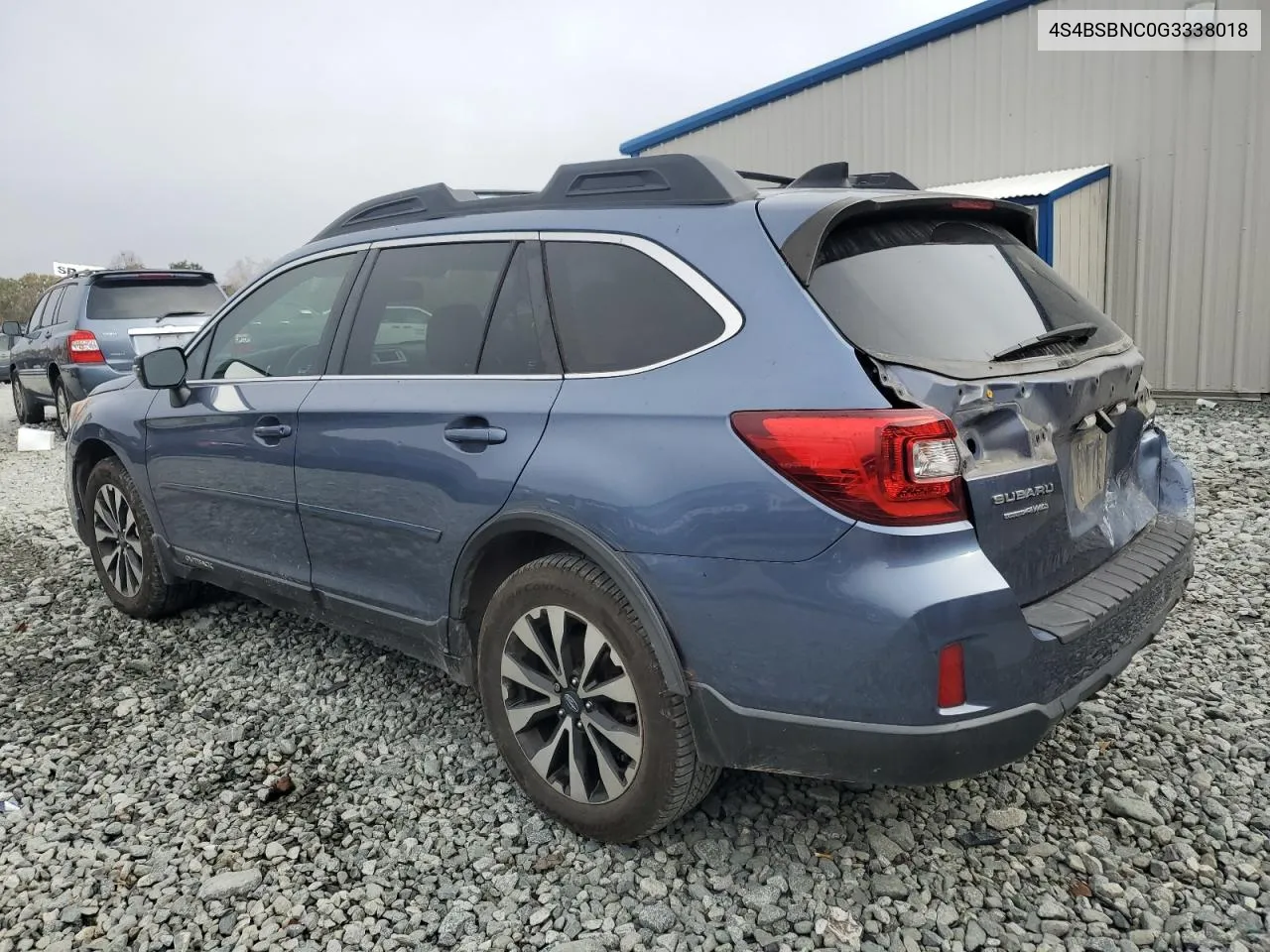 2016 Subaru Outback 2.5I Limited VIN: 4S4BSBNC0G3338018 Lot: 77770414