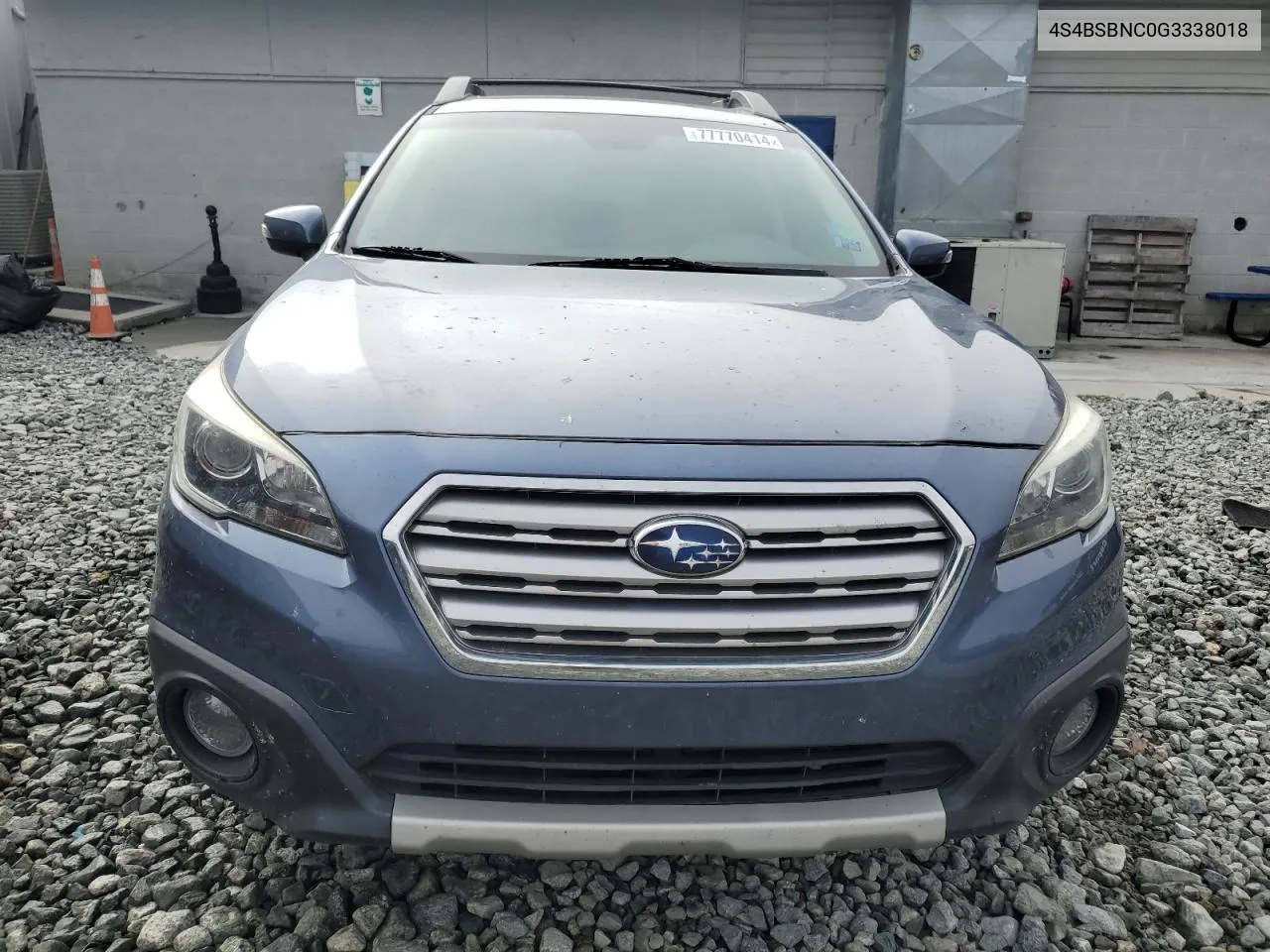 2016 Subaru Outback 2.5I Limited VIN: 4S4BSBNC0G3338018 Lot: 77770414