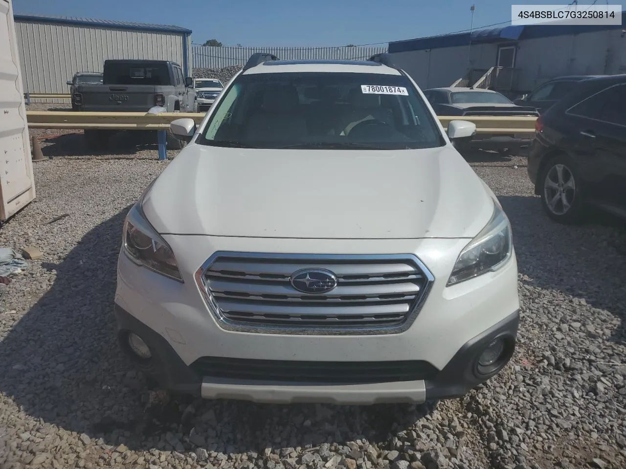 4S4BSBLC7G3250814 2016 Subaru Outback 2.5I Limited