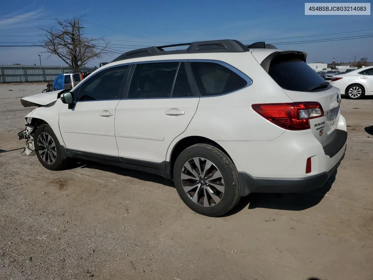 2016 Subaru Outback 2.5I Limited VIN: 4S4BSBJC8G3214083 Lot: 78158354