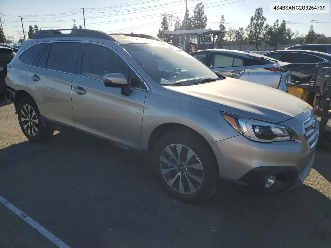 2016 Subaru Outback 2.5I Limited VIN: 4S4BSANC2G3264739 Lot: 78277614