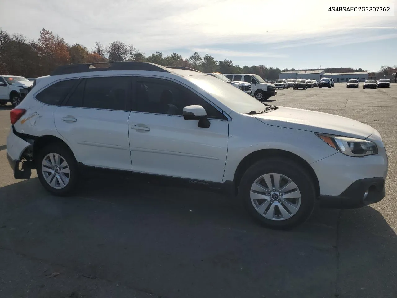 2016 Subaru Outback 2.5I Premium VIN: 4S4BSAFC2G3307362 Lot: 78640024