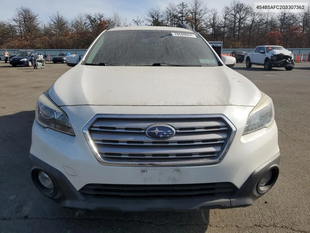 2016 Subaru Outback 2.5I Premium VIN: 4S4BSAFC2G3307362 Lot: 78640024