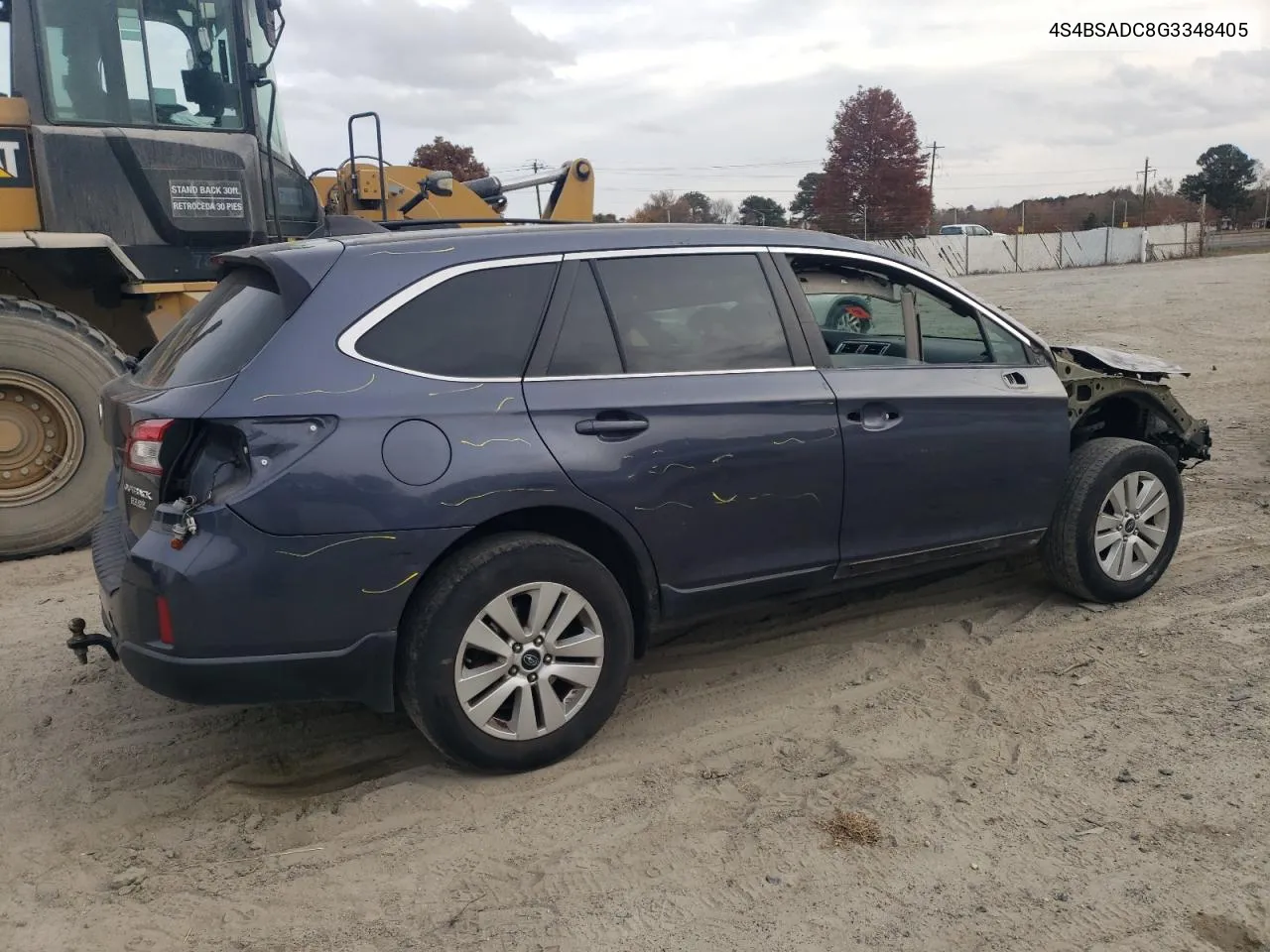 2016 Subaru Outback 2.5I Premium VIN: 4S4BSADC8G3348405 Lot: 79140514