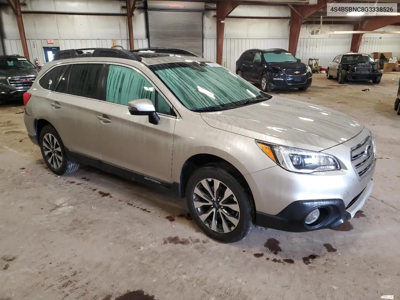 2016 Subaru Outback 2.5I Limited VIN: 4S4BSBNC8G3338526 Lot: 79366194