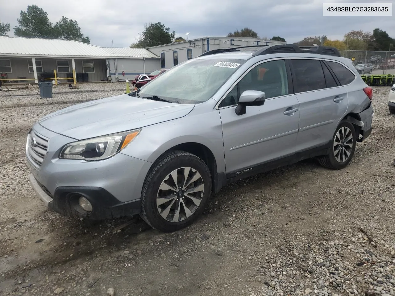 2016 Subaru Outback 2.5I Limited VIN: 4S4BSBLC7G3283635 Lot: 80209434