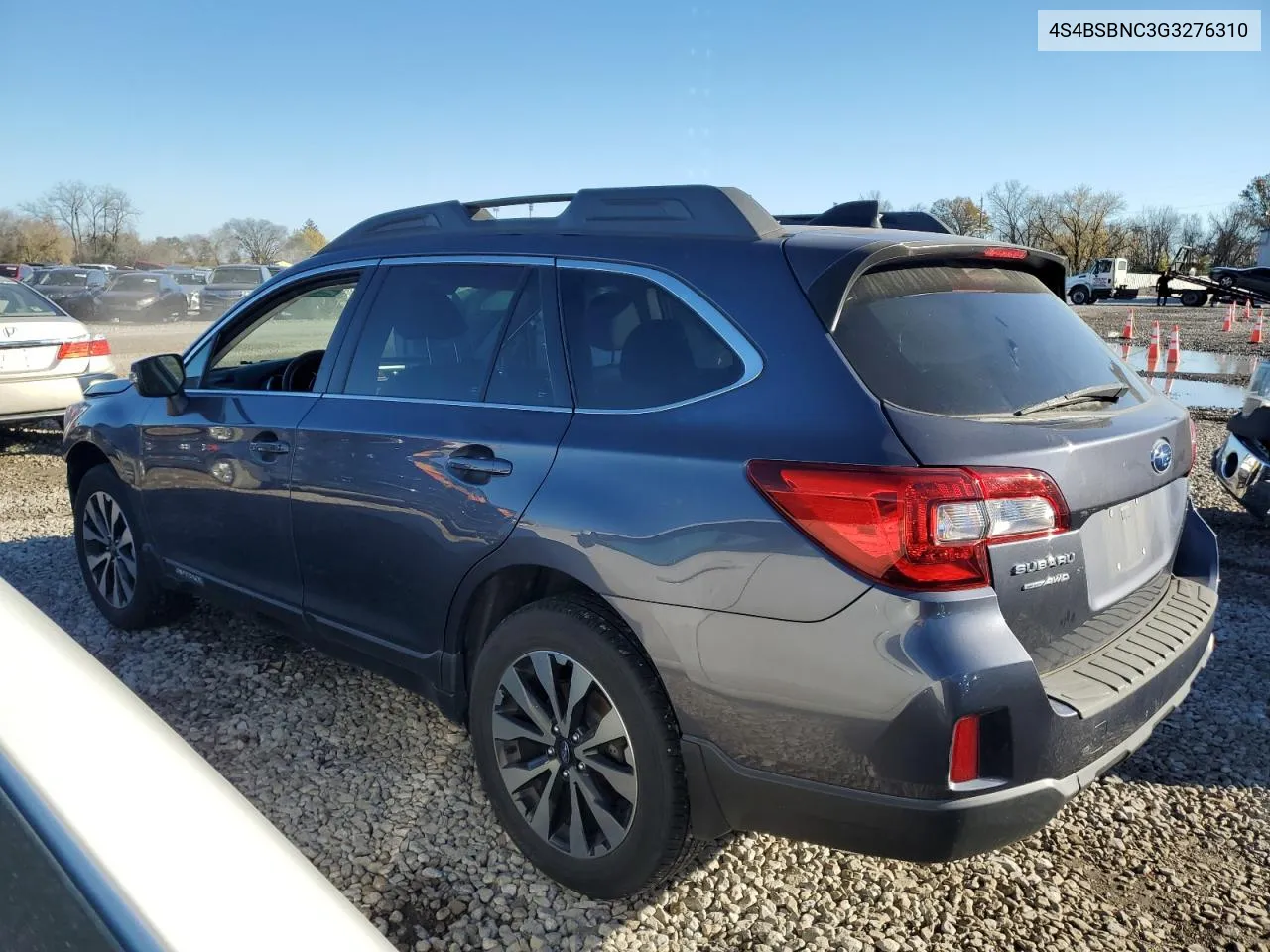 2016 Subaru Outback 2.5I Limited VIN: 4S4BSBNC3G3276310 Lot: 80471934