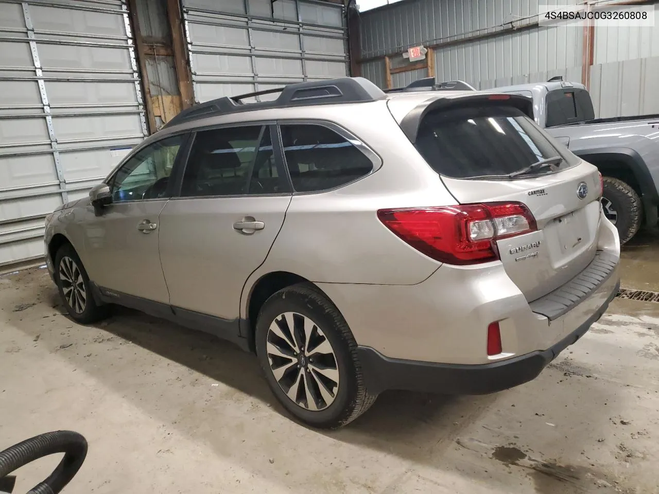 2016 Subaru Outback 2.5I Limited VIN: 4S4BSAJC0G3260808 Lot: 80567014