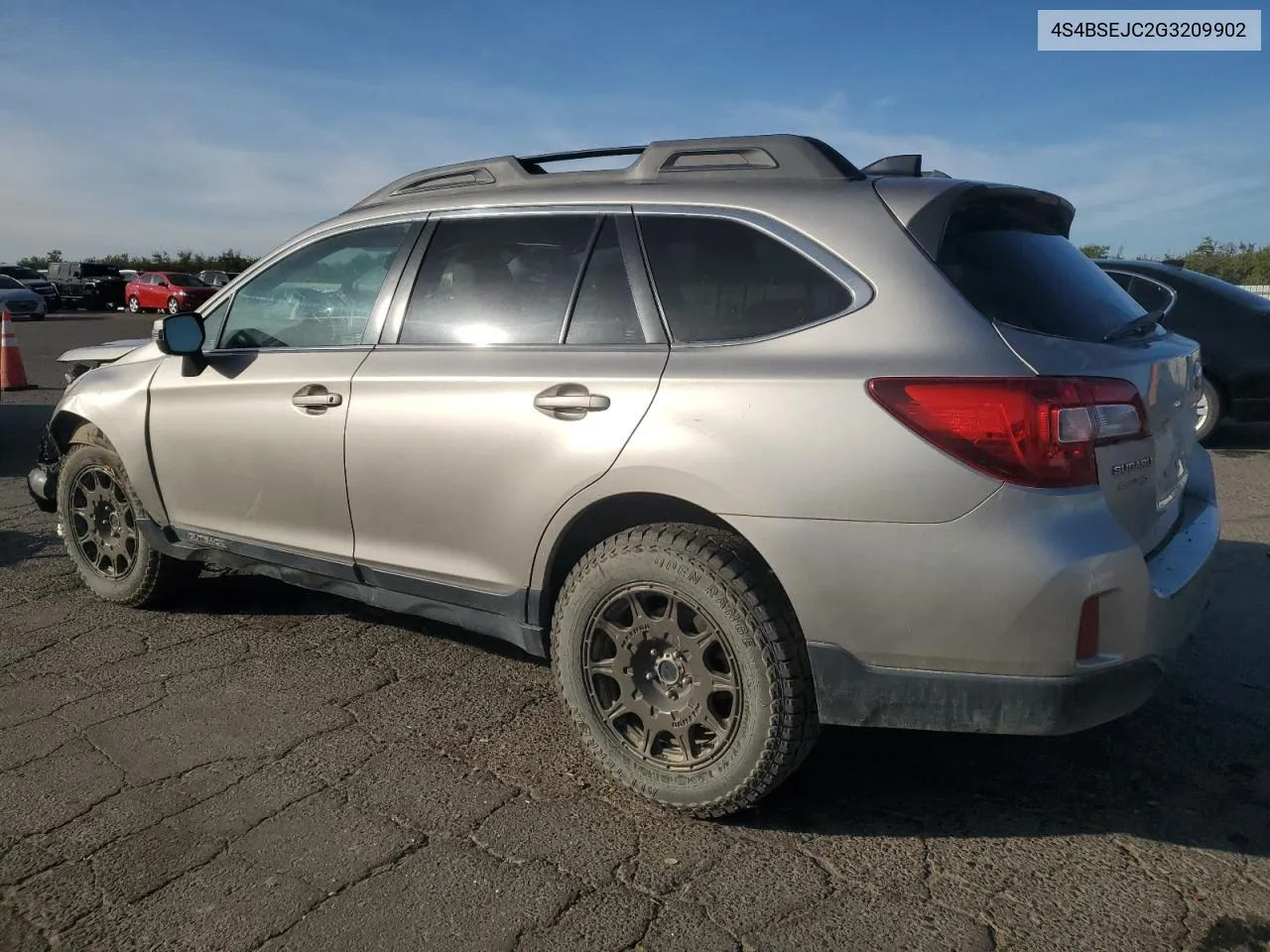 2016 Subaru Outback 3.6R Limited VIN: 4S4BSEJC2G3209902 Lot: 80700534