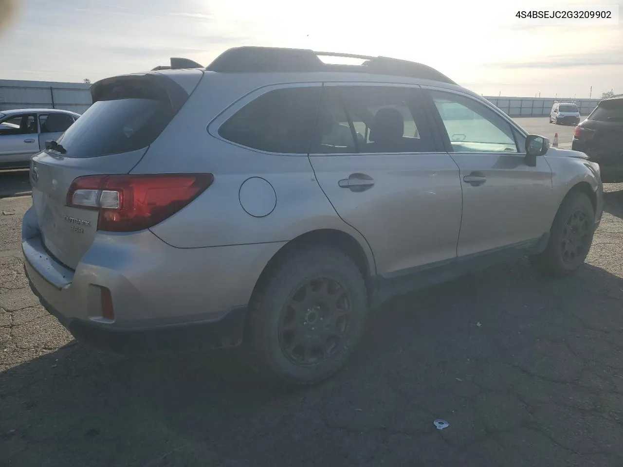 2016 Subaru Outback 3.6R Limited VIN: 4S4BSEJC2G3209902 Lot: 80700534