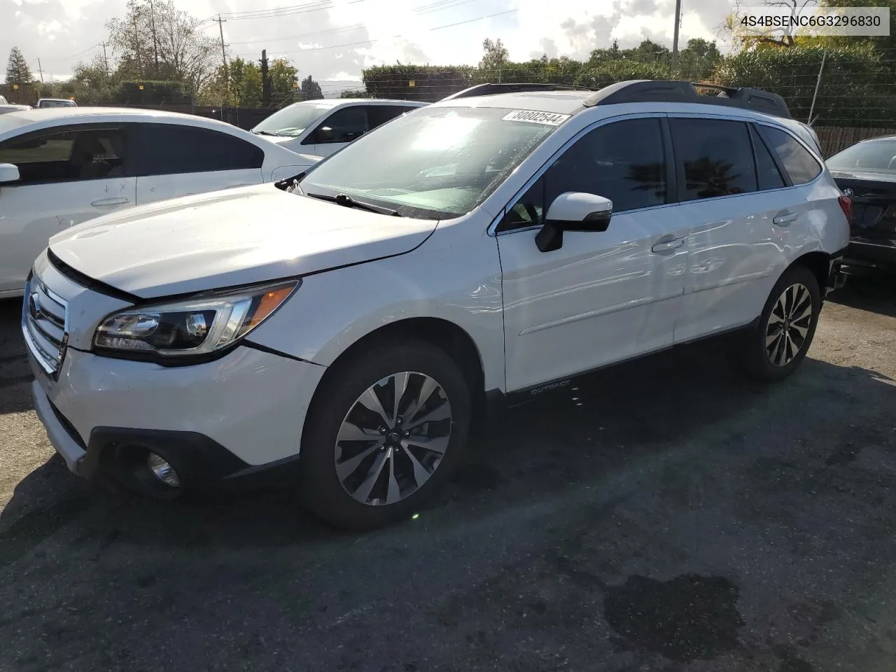 2016 Subaru Outback 3.6R Limited VIN: 4S4BSENC6G3296830 Lot: 80802544