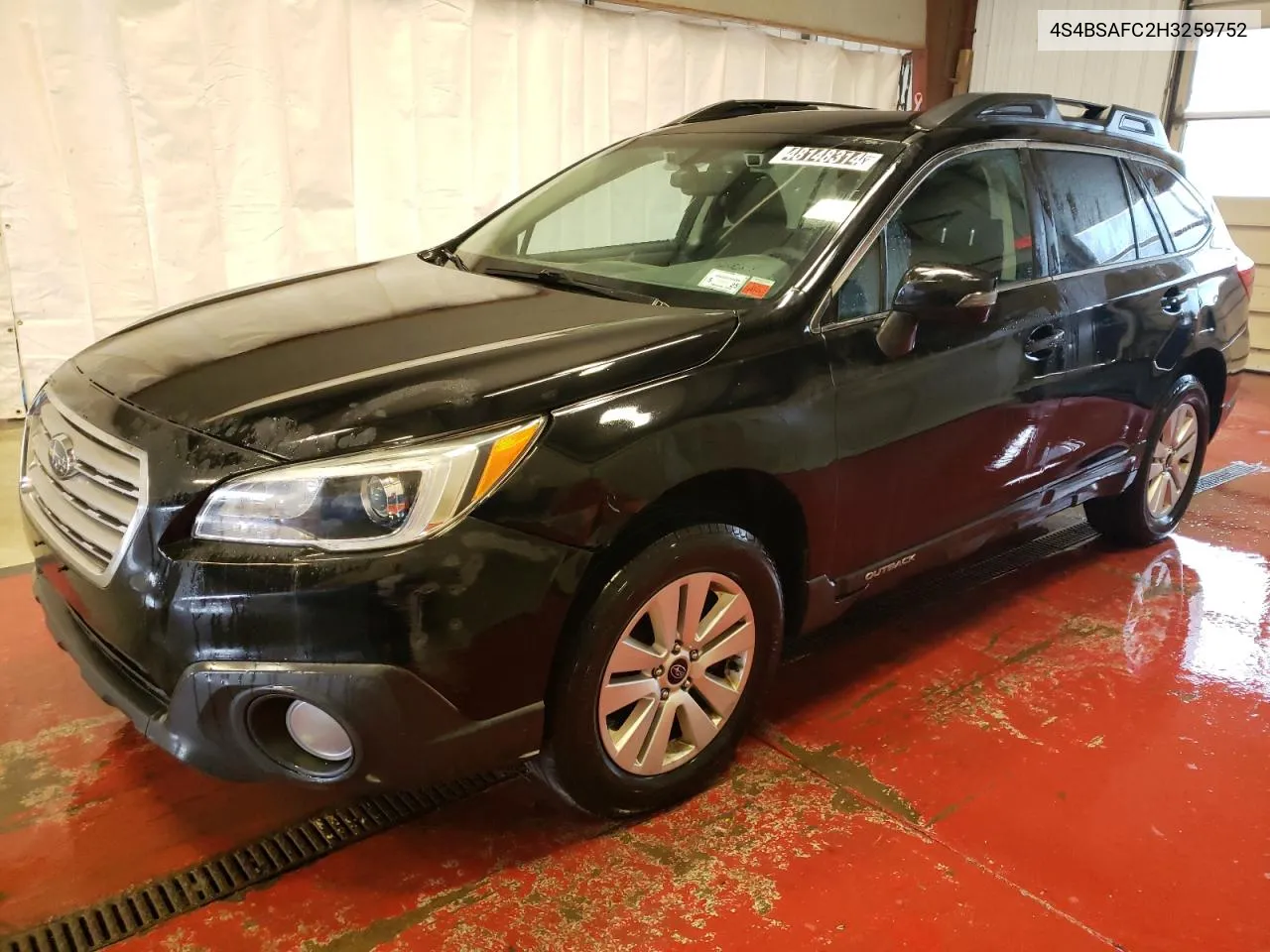 4S4BSAFC2H3259752 2017 Subaru Outback 2.5I Premium