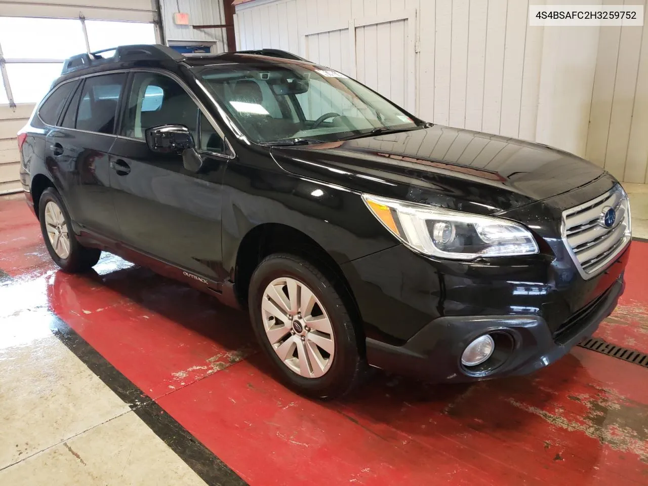 4S4BSAFC2H3259752 2017 Subaru Outback 2.5I Premium