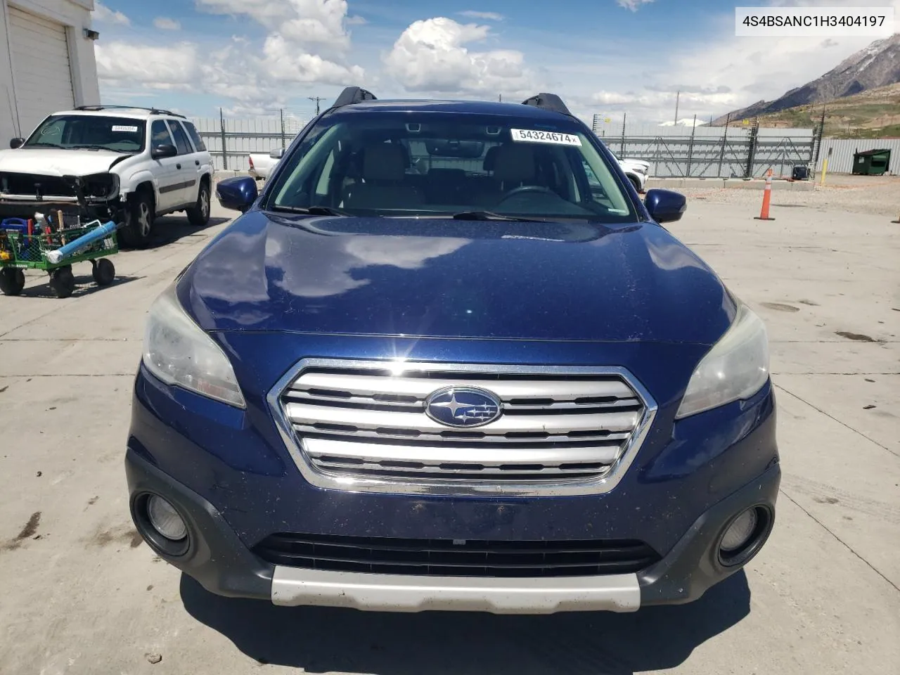 2017 Subaru Outback 2.5I Limited VIN: 4S4BSANC1H3404197 Lot: 54324674