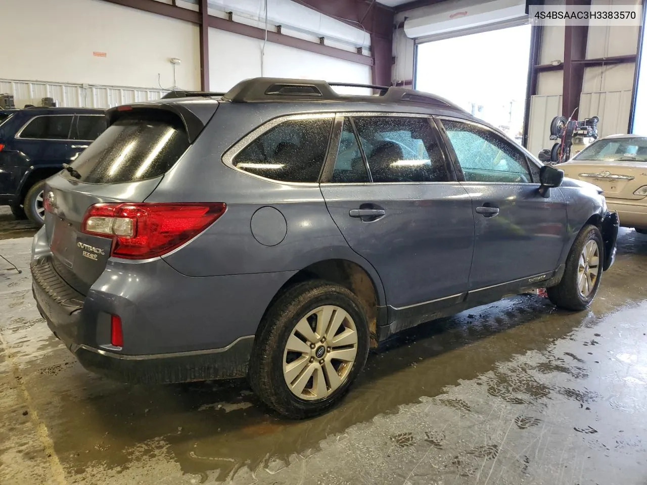 2017 Subaru Outback 2.5I VIN: 4S4BSAAC3H3383570 Lot: 54689704